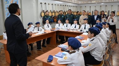 Ұлытауда 3 мың жасты қамтыған әскери-патриоттық акция өтті