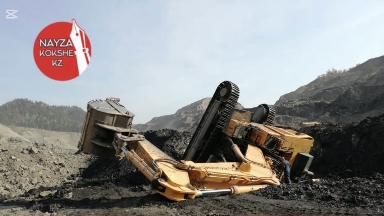 Ақмола облысында экскаватор аударылып, жұмысшы қаза тапты