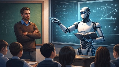 ЖИ мұғалімді алмастыра алмайды – Рауан Кенжеханұлы