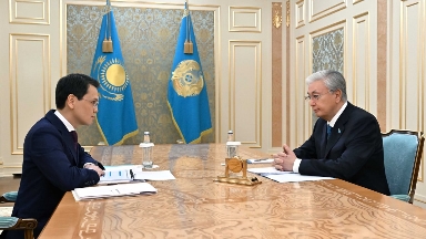 توقايەۆ باعدات ءمۋسيندى قابىلدادى