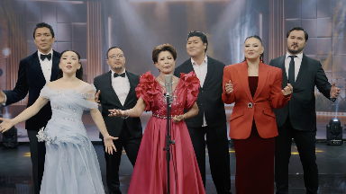 Эстрада жұлдыздары жаңа Конституция туралы ән шырқады