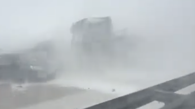 Астана – Қарағанды тасжолында 7 көлік жантүршігерлік жол апатына түсті