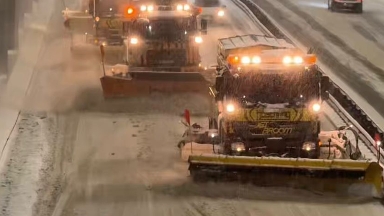 Алматыға бір түнде шамамен 27 см қар жауды