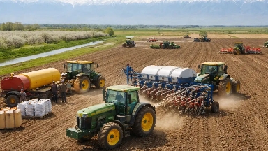 Егіс науқанына дайындық: 438 мың гектар жерге дақыл егіледі