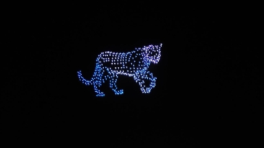 Қонаев қаласында дрон-шоу өтеді