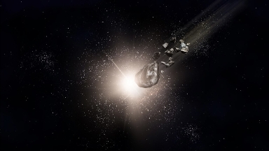 Қара теңіз жағасына метеорит құлады