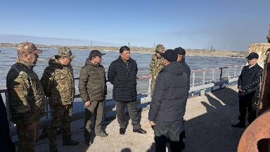 Bozymbaev Ulytaýdaǵy sý tasqyny qaýpin tekserdi