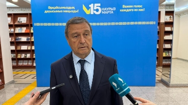 تاجىكستاندىق وسك باسشىسى: «قازاقستانداعى رەفەرەندۋم جوعارى دەڭگەيدە ۇيىمداستىرىلعان»