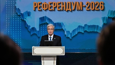 "Jańa Konstıtýsıamyz qutty bolsyn!" - Toqaev