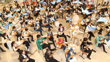 Бүгін Алматыда 11 мың домбырашы бір мезетте күй тартады