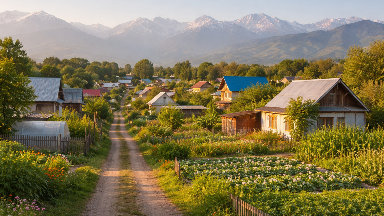 Алматы облысында бірнеше саяжай ауылға айналуда