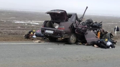 Ақтөбеде жантүршігерлік жол апаты: 5 адам қаза тапты