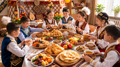 مەكتەپتە ناۋرىز مەيرامىندا داستارحان جايۋعا تىيىم سالىندى