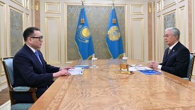 Президент сауда және интеграция министрі Шаққалиевті қабылдады