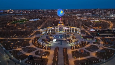 Қызылордада қайта салынған Президент паркі пайдалануға берілді