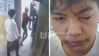 Тараз мектебінде жаға ұстатарлық жағдай: оқушы көзінен айырылып қала жаздады