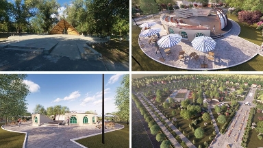 «Таза Қазақстан»: Үштөбедегі орталық саябақты жөндеу жұмыстары басталды