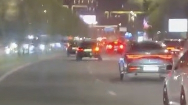 Алматыда Әл-Фараби даңғылында қауіпті жарыс ұйымдастырған жүргізушілер жазаланды