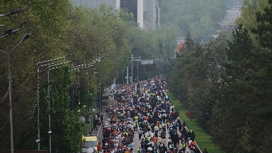 Almaty Half Marathon шетелдік қатысушылар саны бойынша рекорд жаңартты