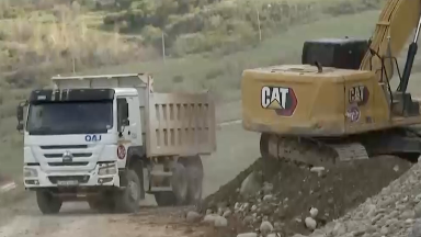 Қайыңды көліне апаратын жол салынып жатыр