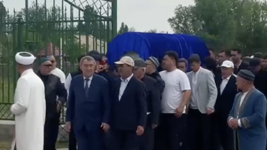 Отырарда Мұхтар Шахановпен қоштасу рәсімі өтіп жатыр