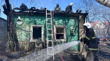 Өскеменде өрттен ер адам қаза тапты