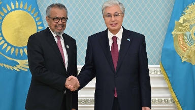 Тоқаев ДДСҰ басшысымен кездесті