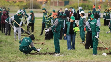 Ақтөбе өңірі республикалық ағаш отырғызу акциясына қолдау білдірді